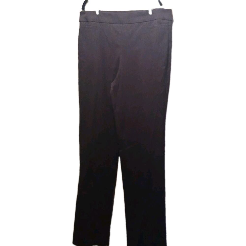 ANN TAYLOR LOFT CLASSIC GRAY CURVY CORDUROY STRAIGHT LEG PANTS SIZE 18